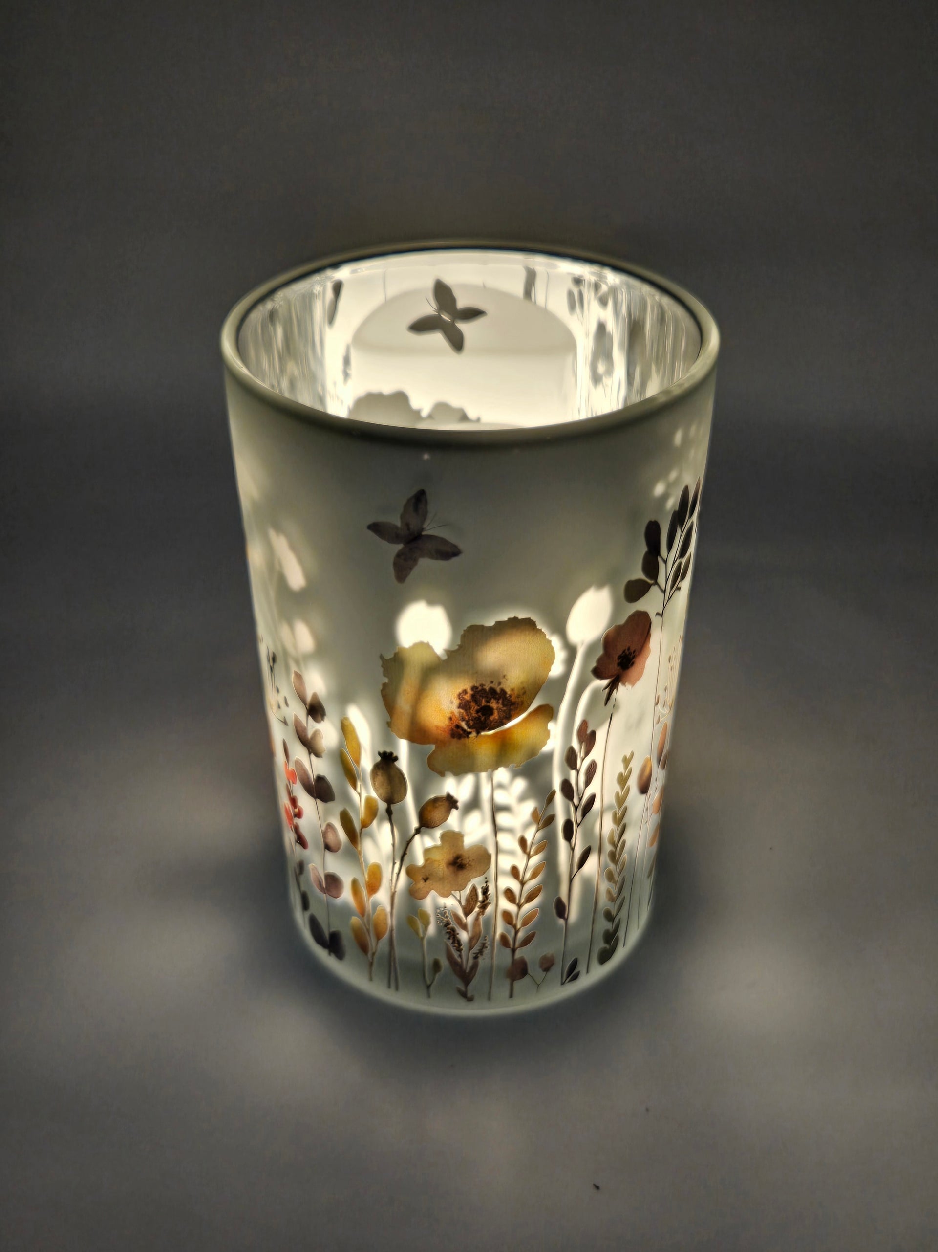 Wildflower Candle Holder 4.5"x7" Melrose 11039