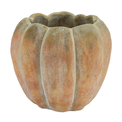 Cement Pumpkin Container Melrose 12949