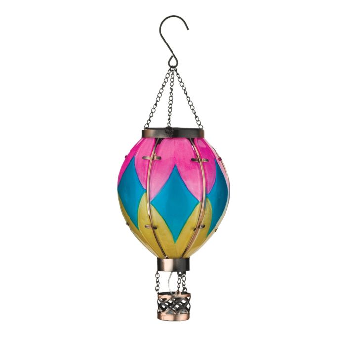 Hot Air Balloon Lantern Diamond Regal Art & Gift 13514
