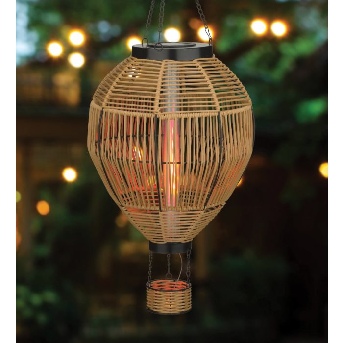Wicker Hot Air Balloon Lantern Regal 13965, 13965
