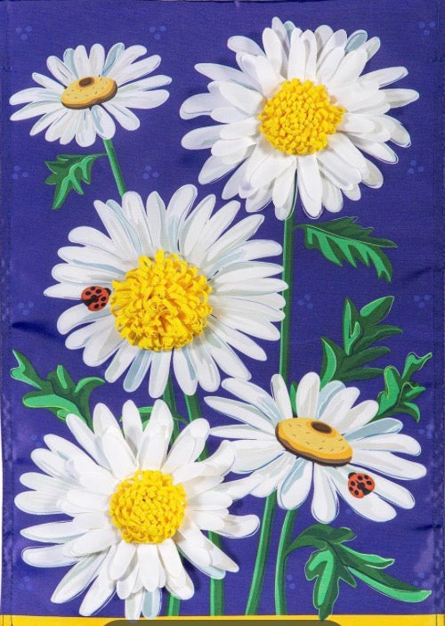 Daisy Days Applique Flag Evergreen 1610219