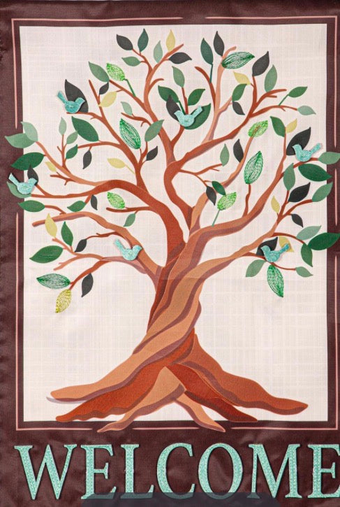Tree Of Life Flag Evergreen 169992