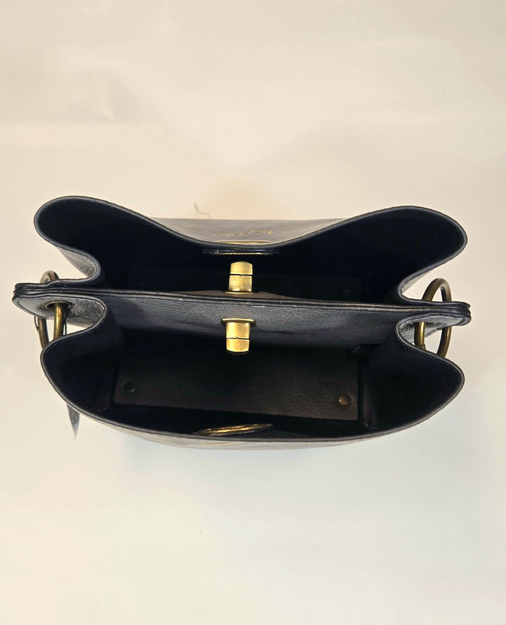 Lola Grey Bucket Handbag Liz Soto Handbags 3316