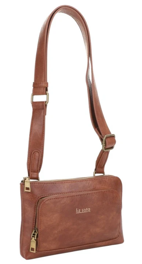 Jenni Coffee  Cross Body Liz Soto Handbags 3320
