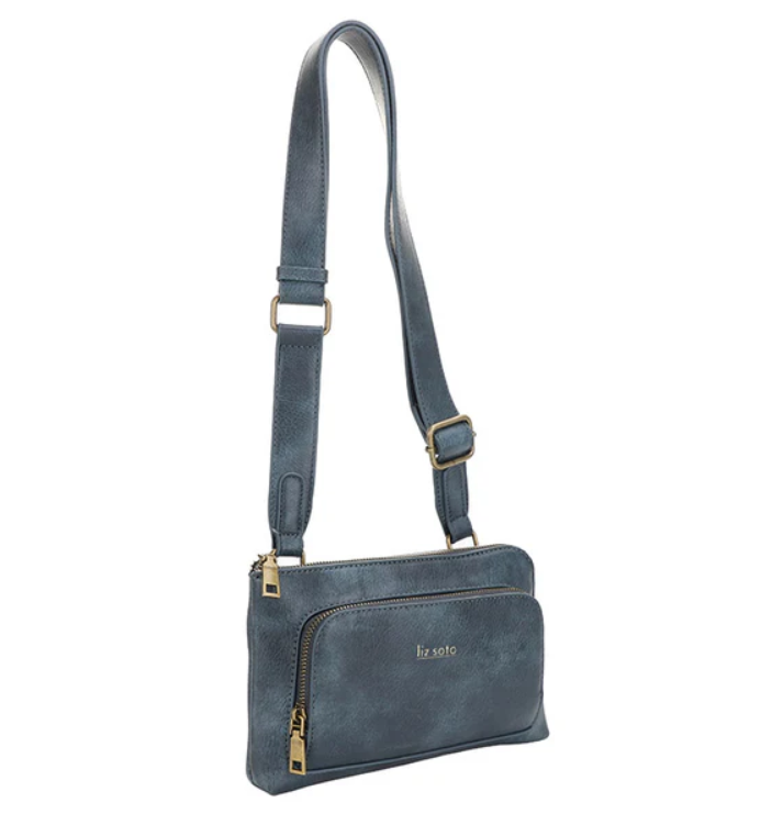 Jenni Indigo  Cross Body Liz Soto Handbags 3320