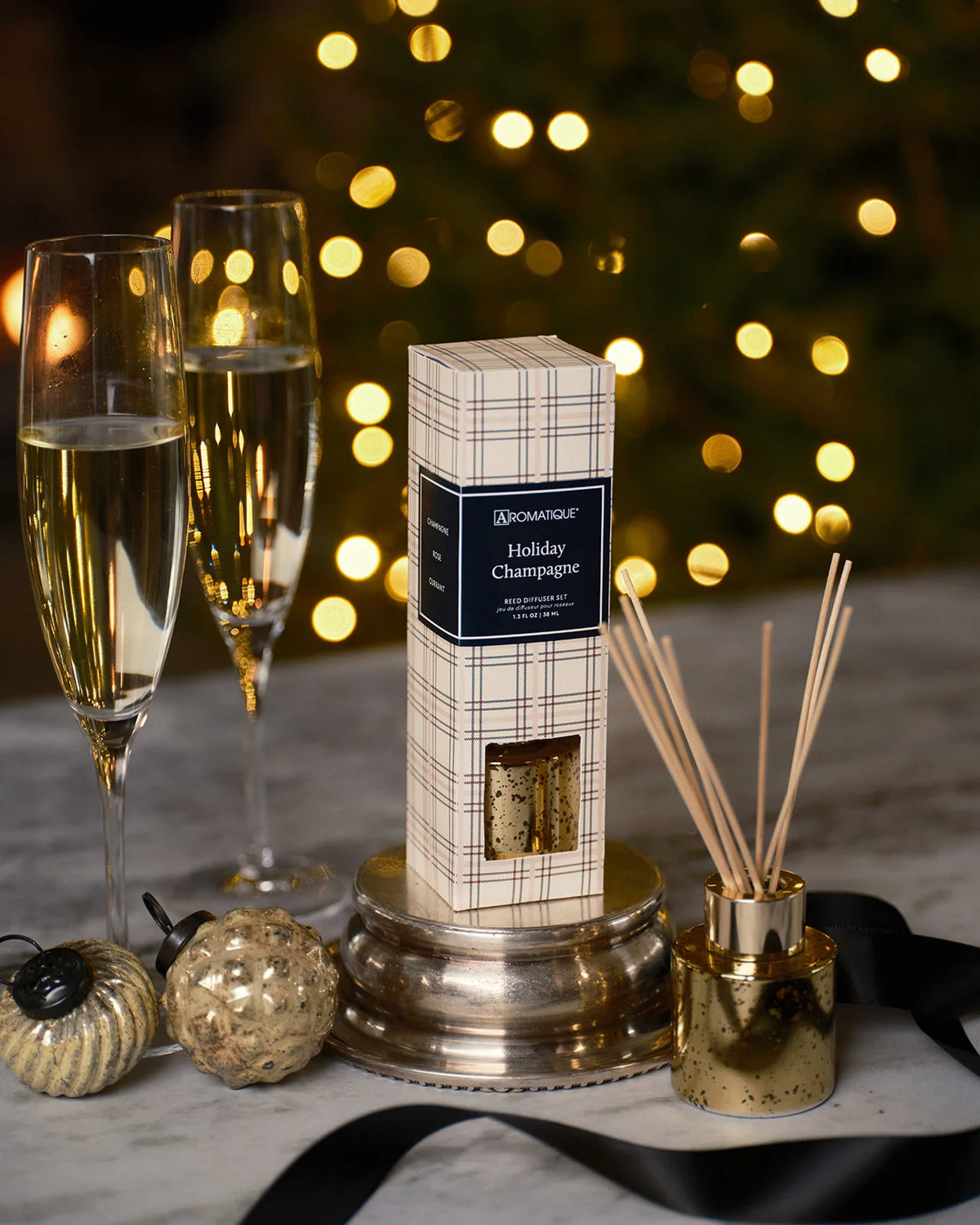 Holiday Champaign Reed Mini Aromatique 62158