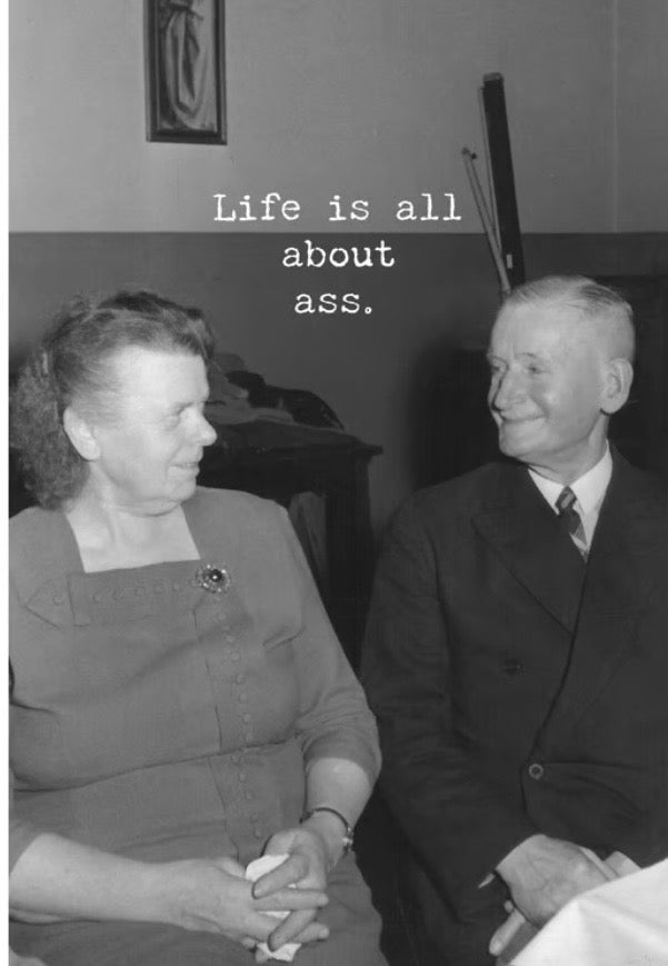 Life Is All Trash Talk by Annie Card 70352