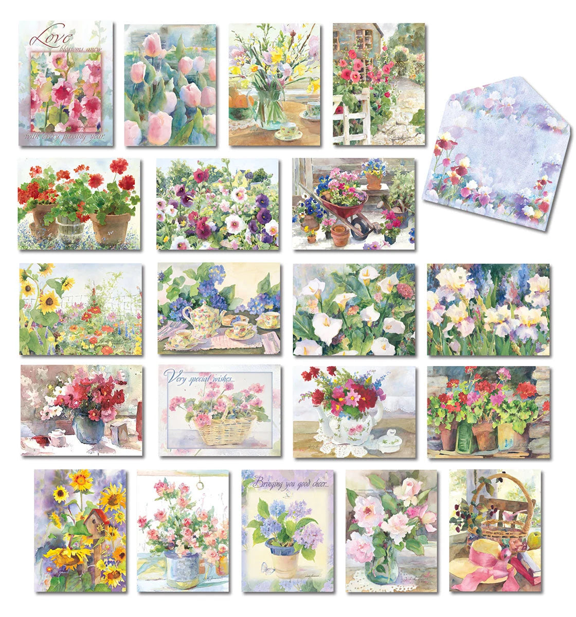 The Art Of Judy Buswell Greeting Card Assortment Leanin Tree AST90608