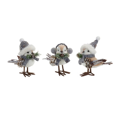 Left Facing Winter Birds Melrose 91243