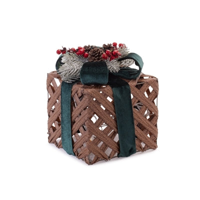Small Velvet LED Present Melrose 94481