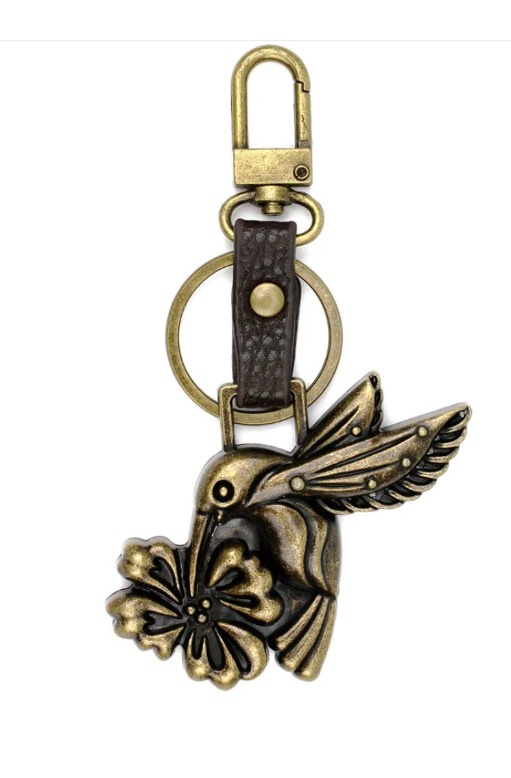 Hummingbird Gemini Keychain Chala 603HB0