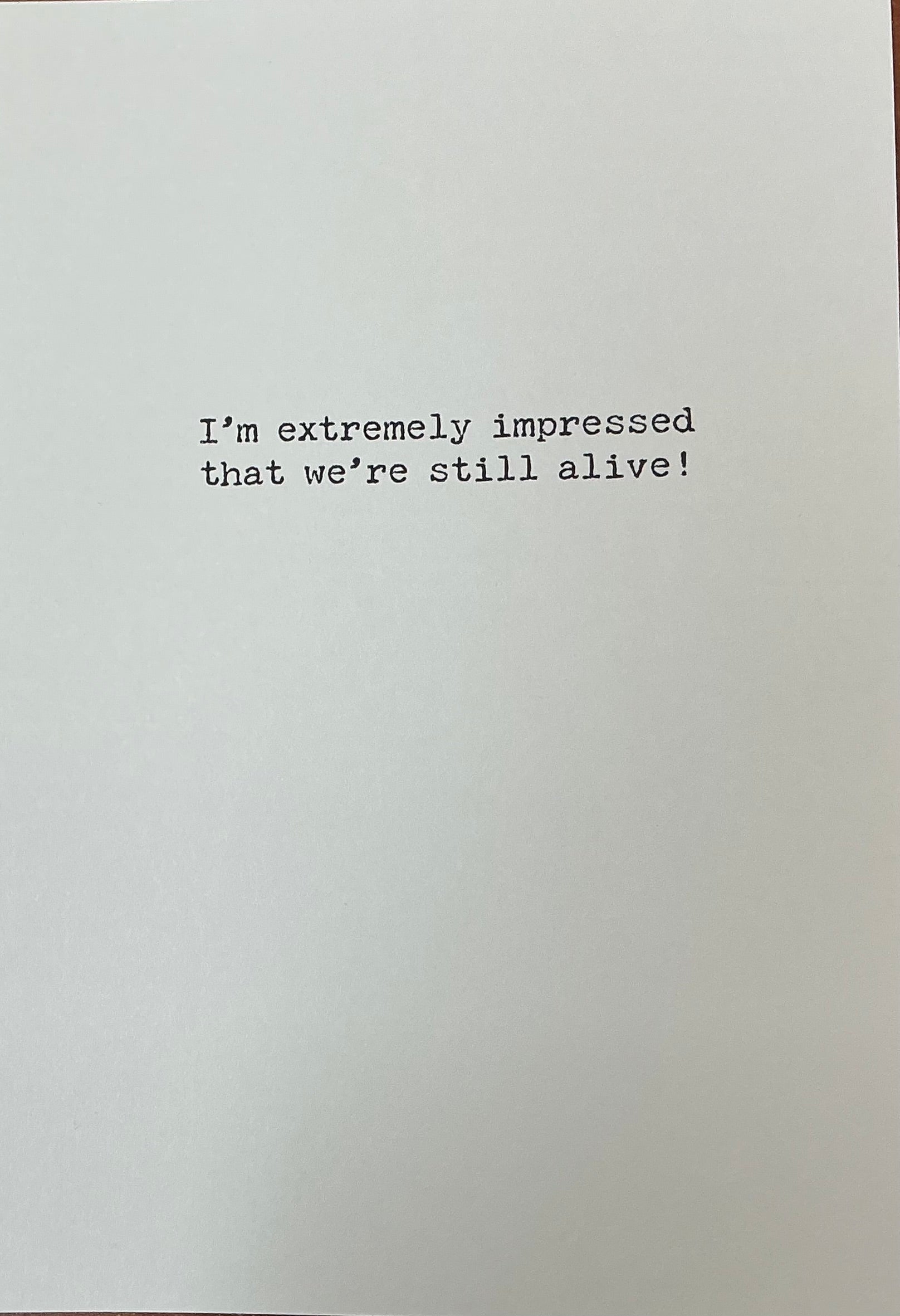 Still Alive Friendship Trash Talk by Annie Card 73612