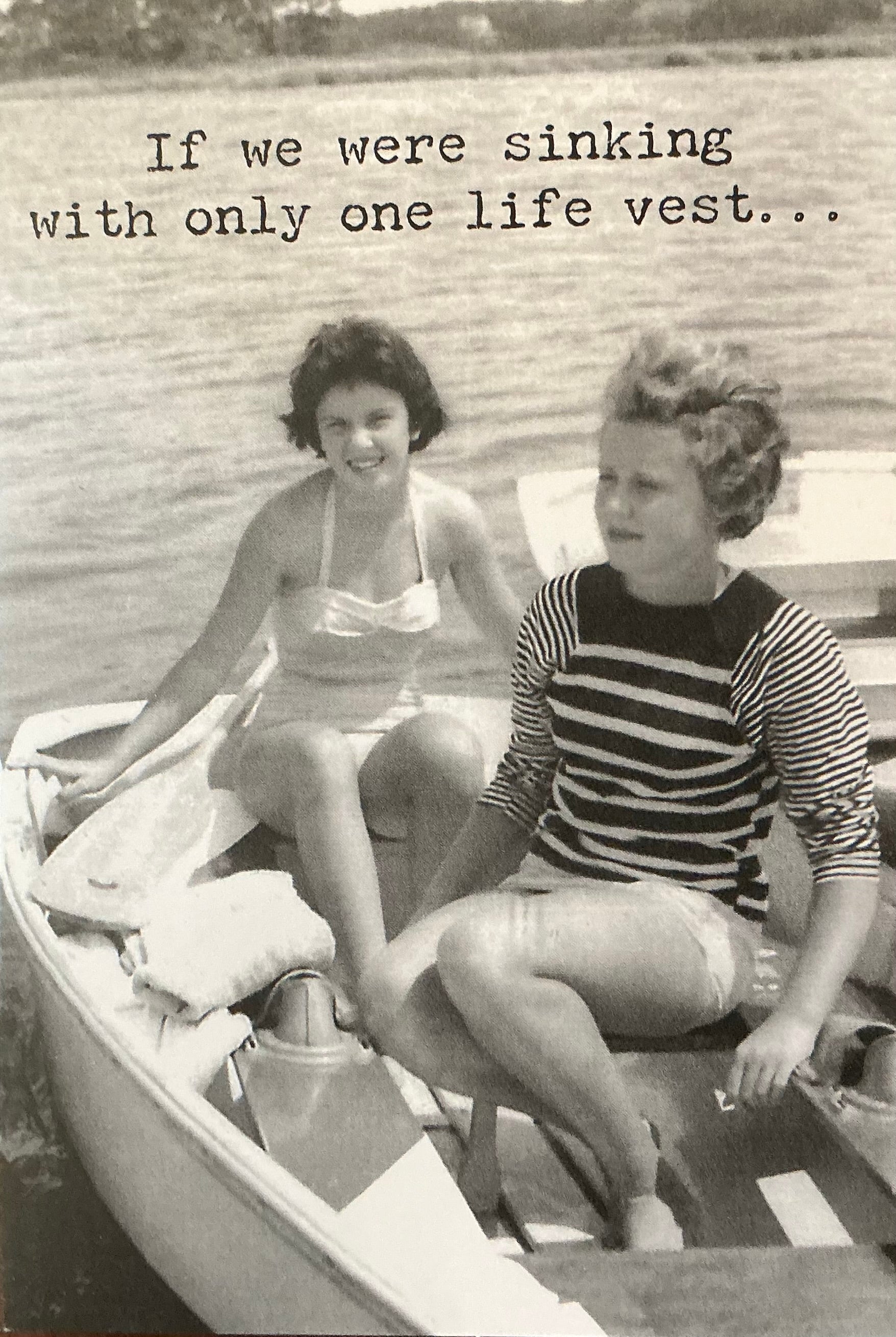 Sinking Ship Trash Talk by Annie Card 73061