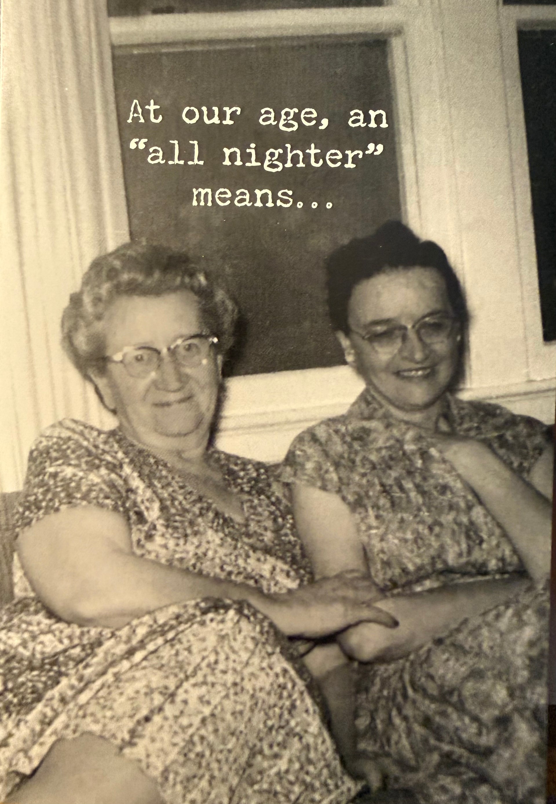 All Nighter Trash Talk by Annie Card 73159