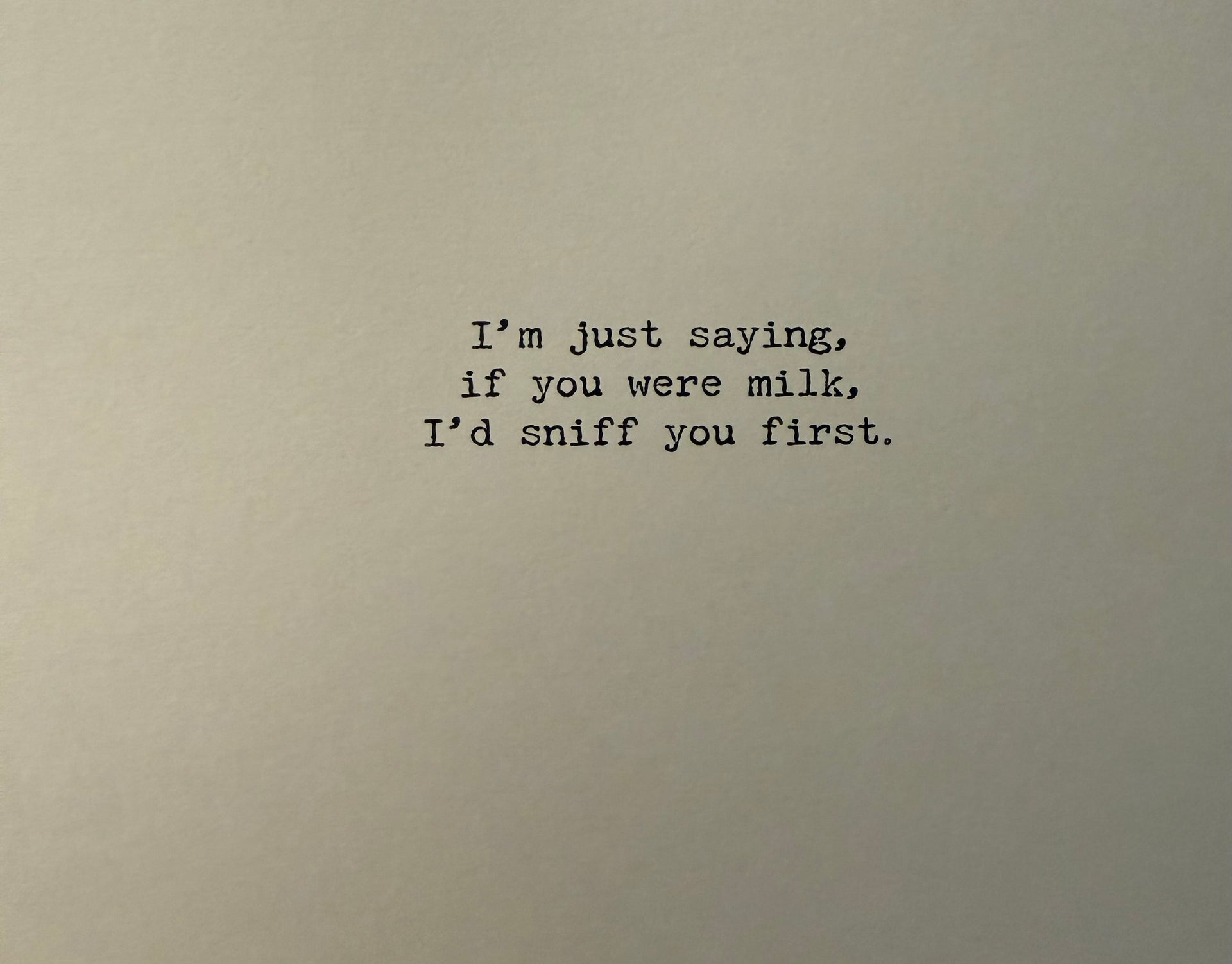 Sniff You First Trash Talk by Annie Card 73069