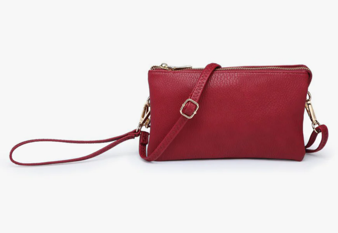 Riley Wine Red Bag Jen & Co M013-WN