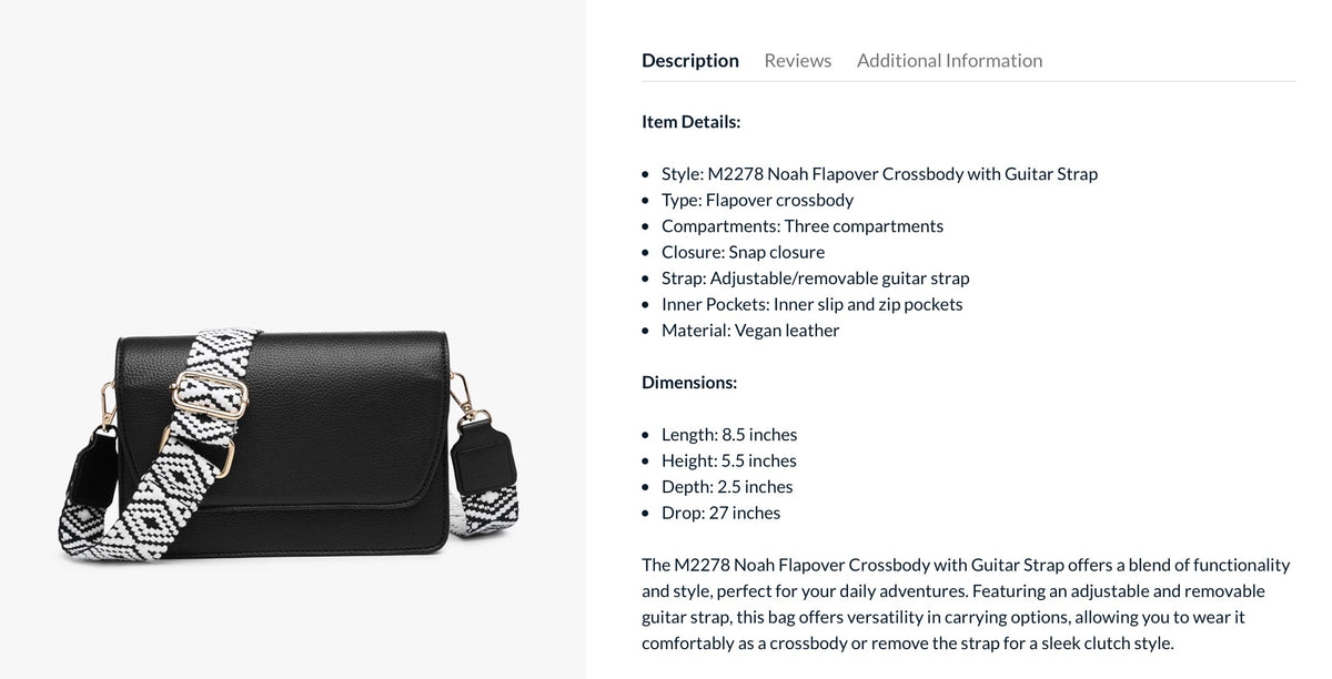 Noah Bag Jen & Co M2278-HGN