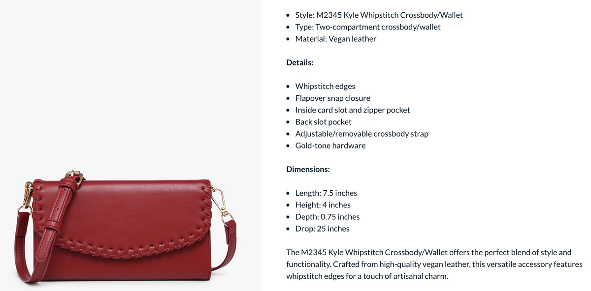 Kyle Wallet Jen & Co M2345-MRLT