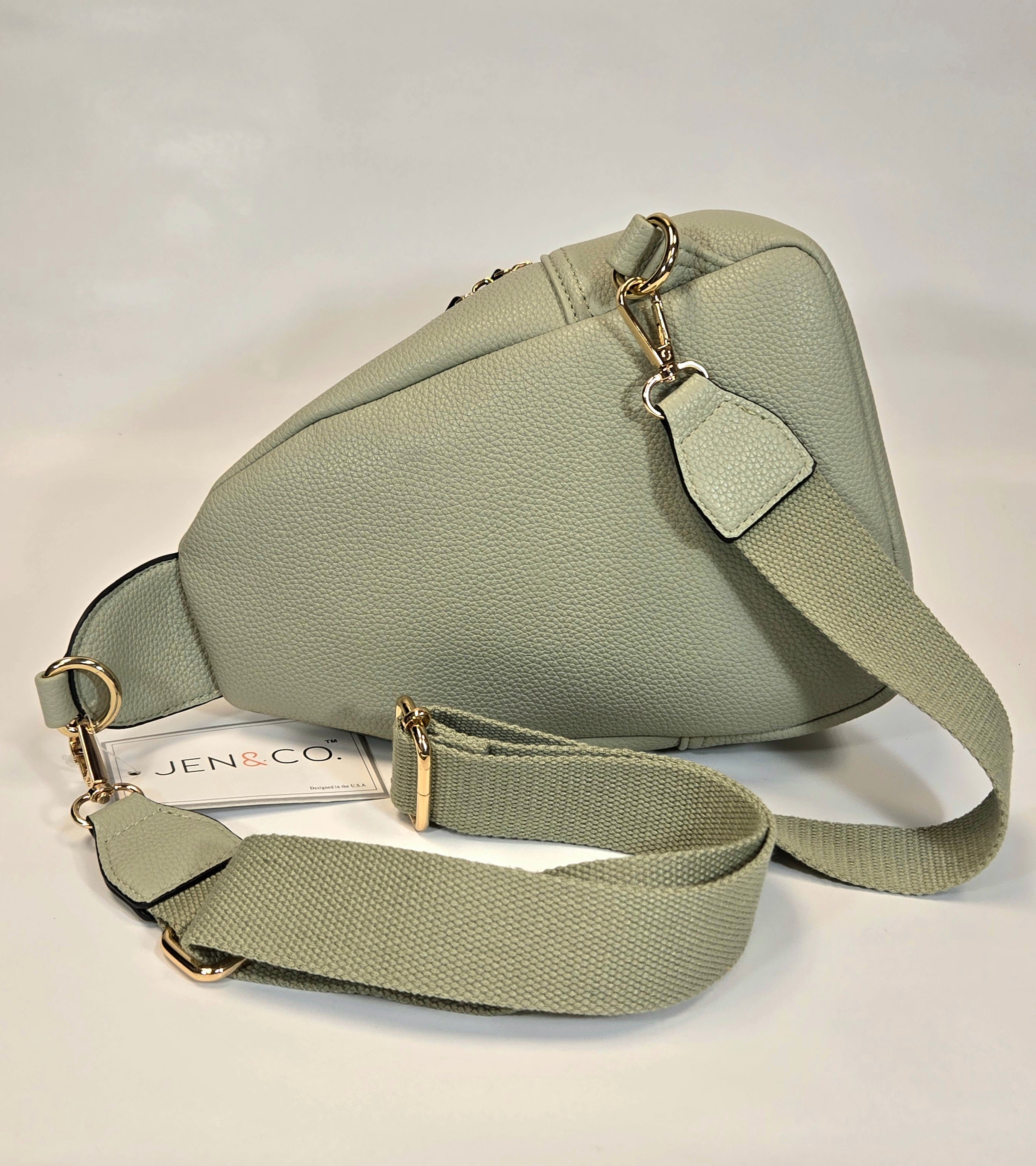 Sophia Bag Lt Sage Jen & Co M2532