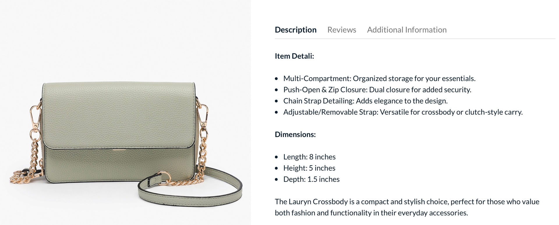 Lauryn Bag Nude Pink Jen & Co M2589