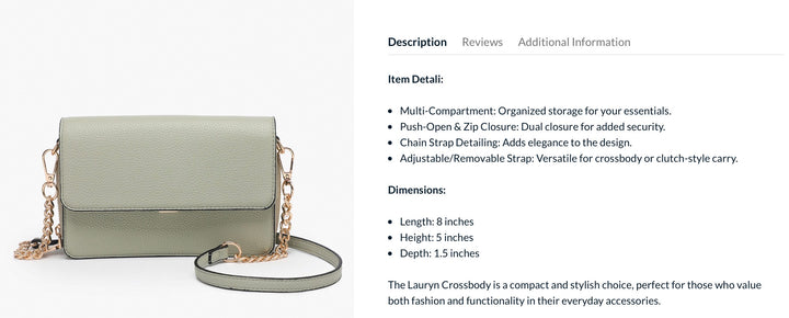 Lauryn Bag Nude Pink Jen & Co M2589