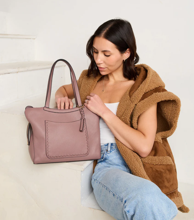 Hunter Bag Dark Mauve Jen & Co M2601
