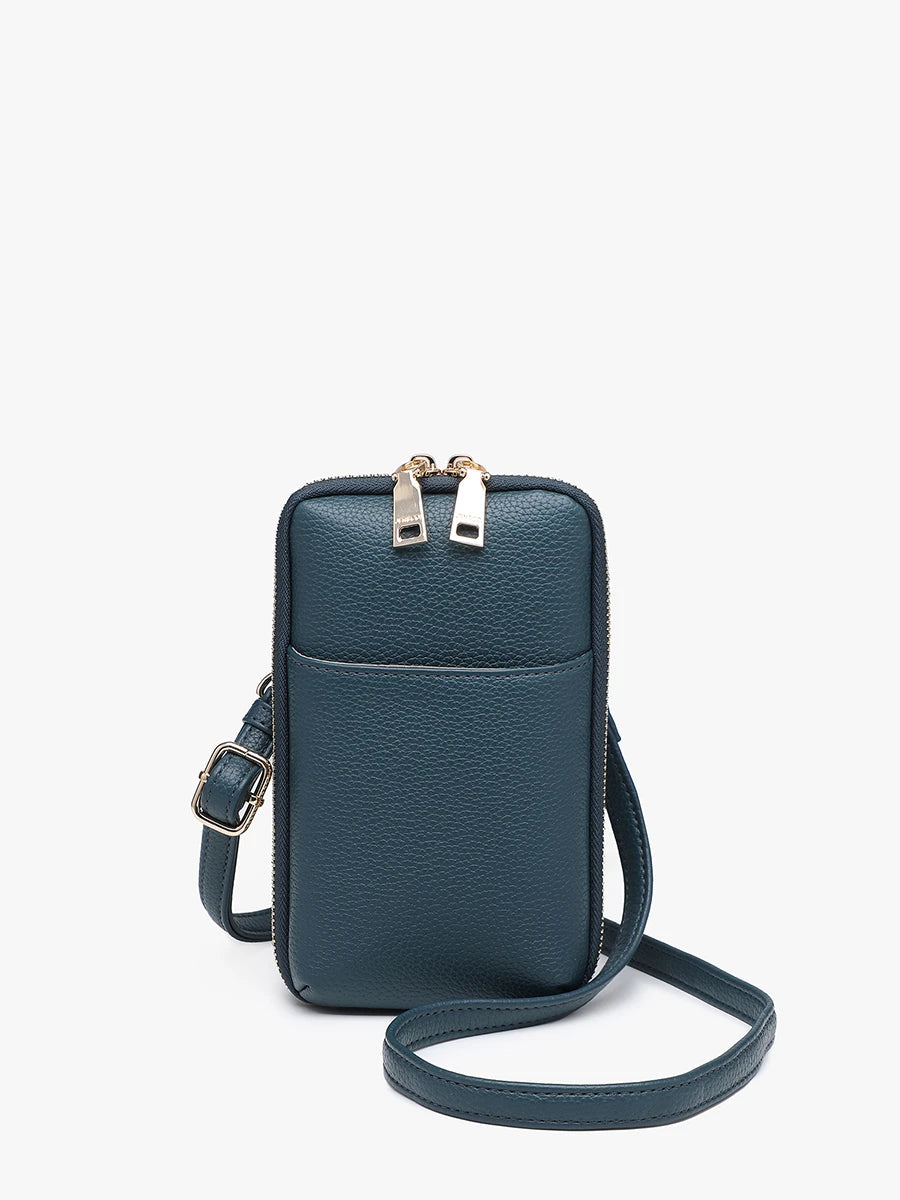 Peacock Payton Crossbody Wallet | Jen & Co - M2894-PCCK