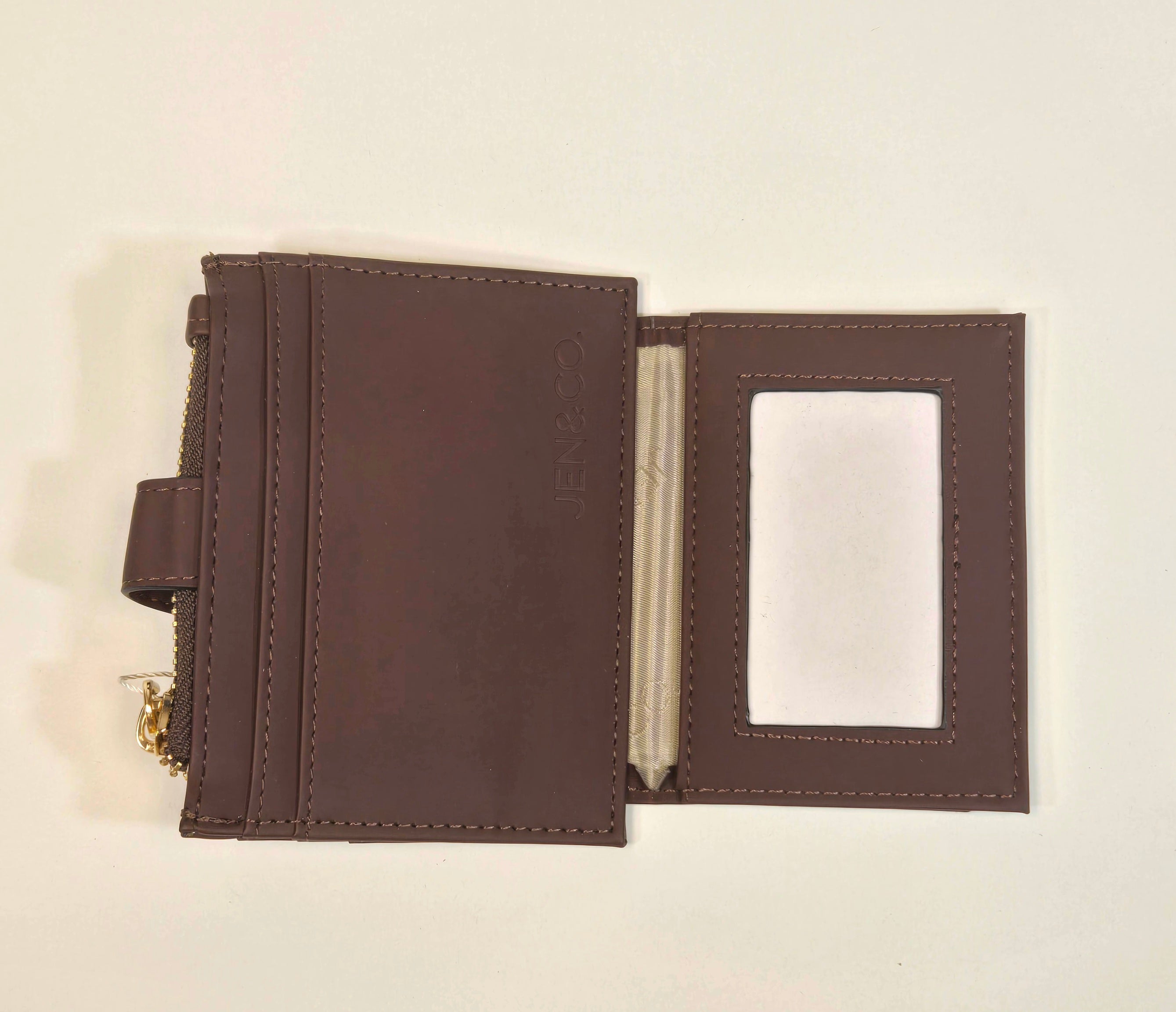 Sam Matte Dark Plum Wallet Jen & Co WL1904 DK.PL