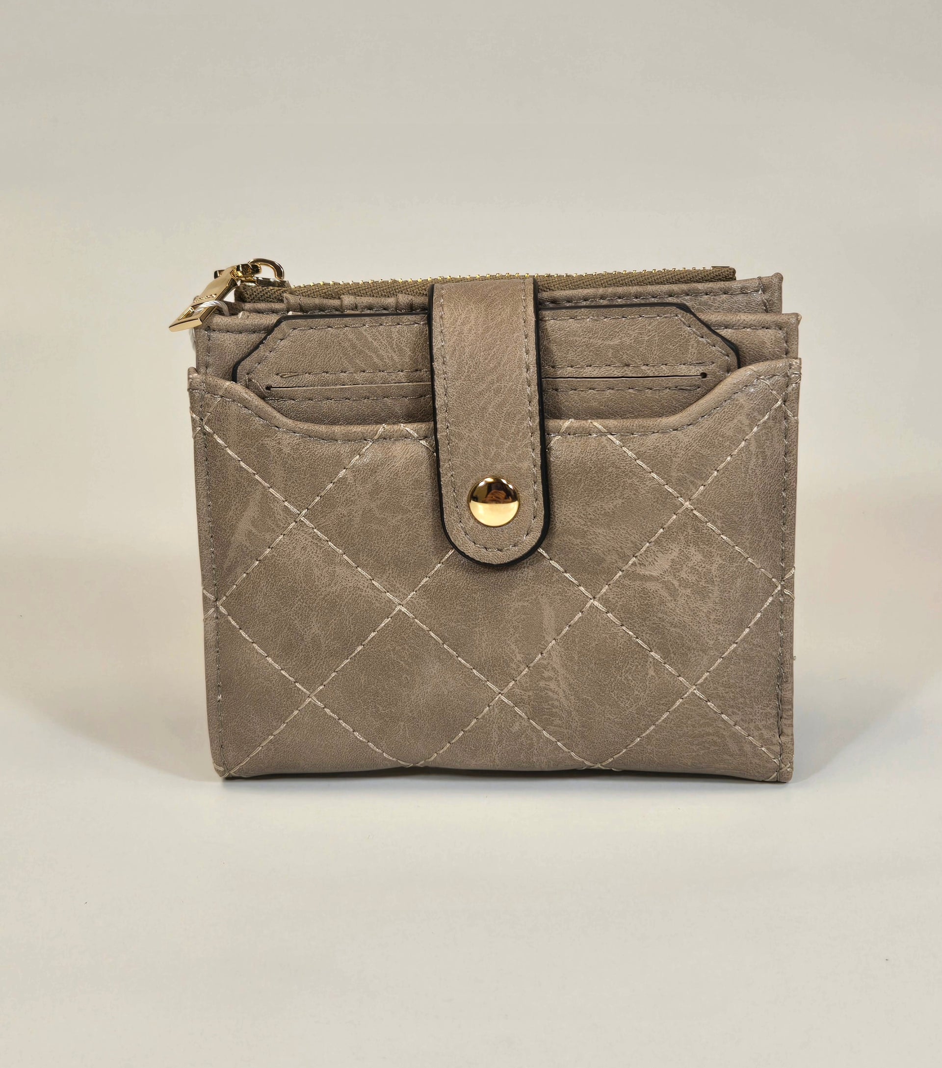 Melody Khaki Wallet Jen & Co WL2228