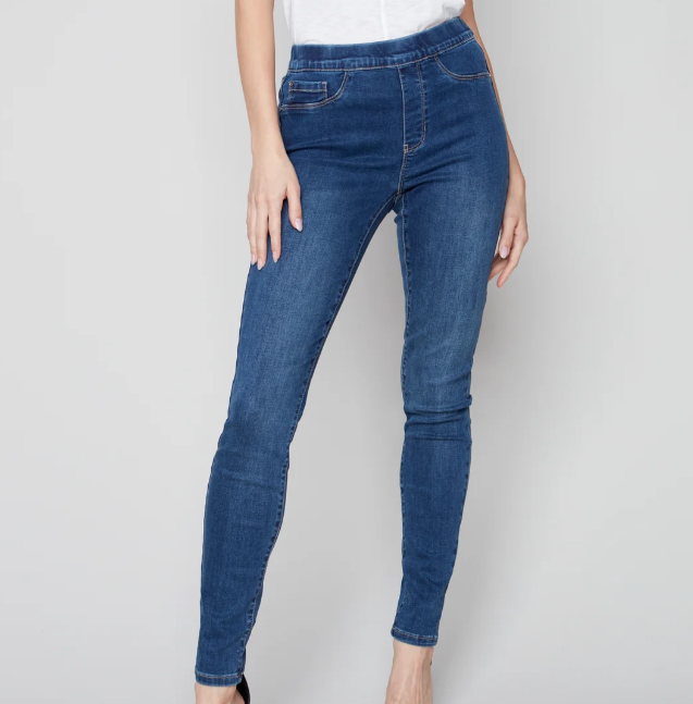 Indigo Infinity Denim Pant Charlie B c5125S-991A-007