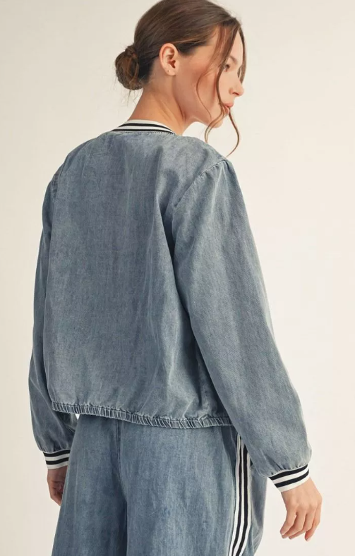 Denim Top Jodifl H42040-1-TOP