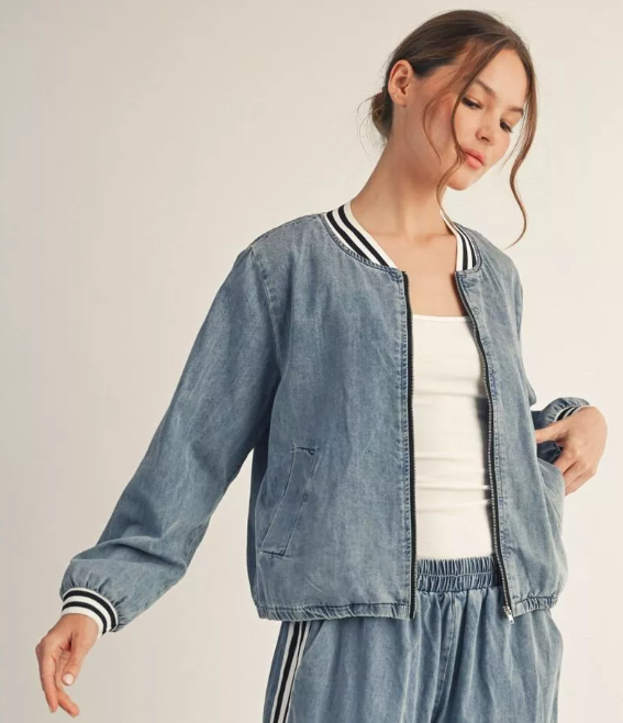 Denim Top Jodifl H42040-1-TOP