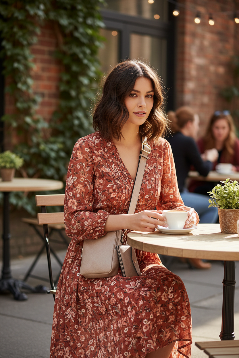 Beige Parker M2080 - Café