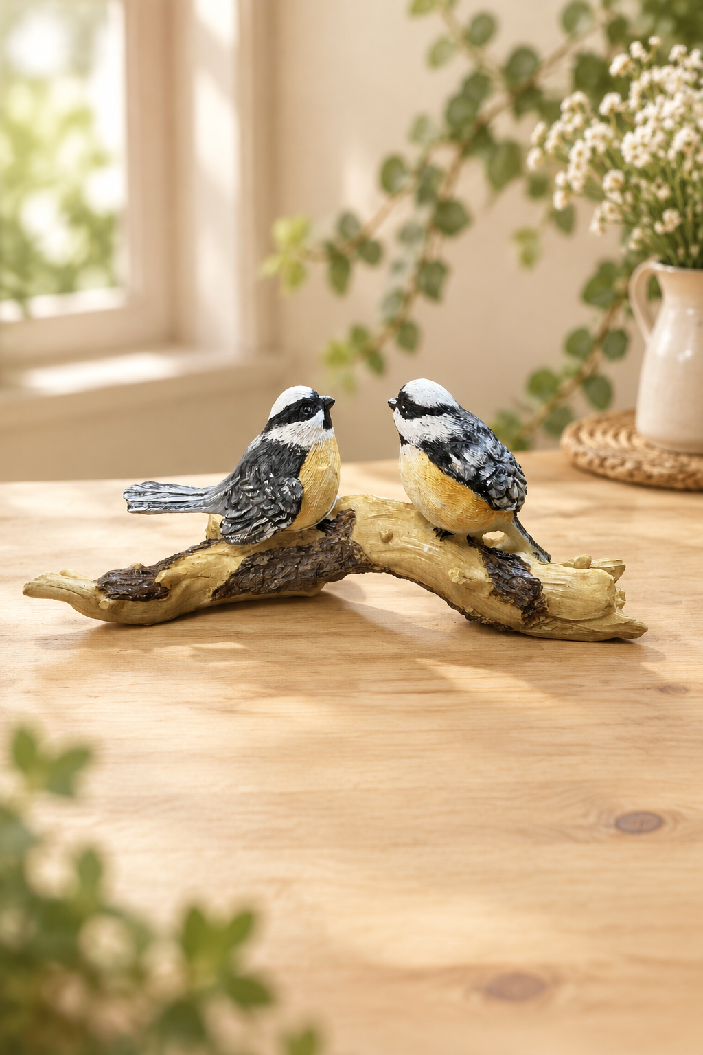 Hand Painted Birds on a Branch 82407