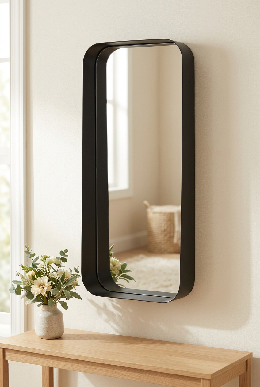 Medium Standing/Hanging Mirror/Shelf Melrose 840003915402