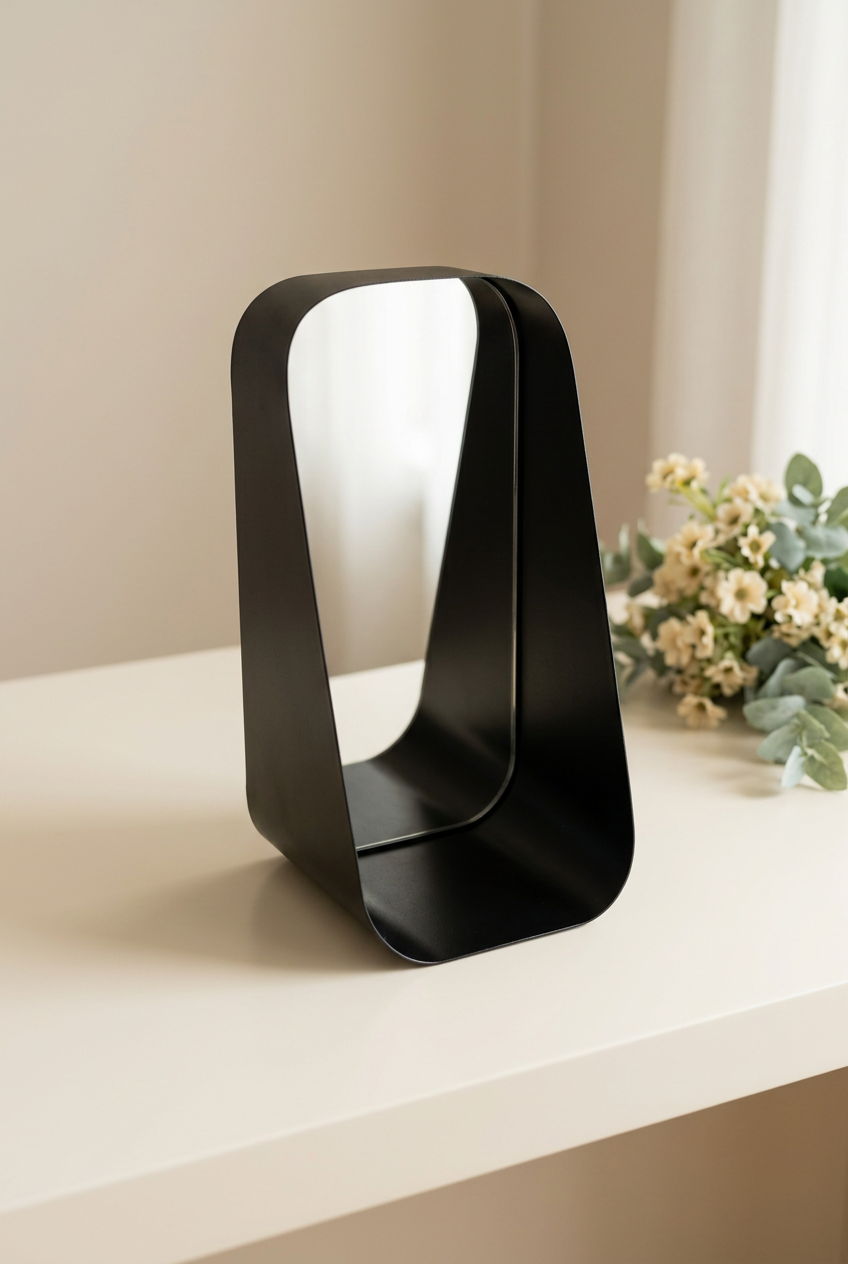 Small Hanging/Standing Mirror/Shelf Melrose 840003915402