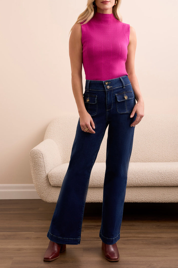 Brooke Trouser Palazzo With Crease Tribal 5903O-2020
