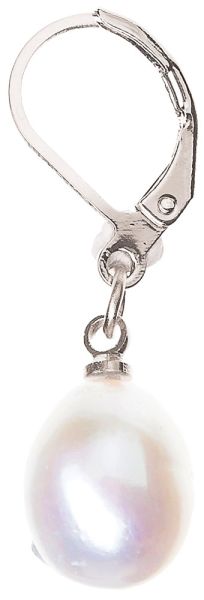 Pearl Dangle Earrings Silver Rain Jewelry E1688S
