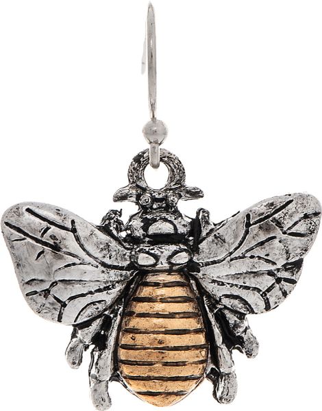 Rain Dangle Earrings  3D Bee E2910TT