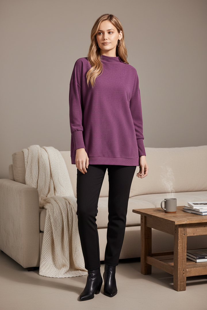 Indoor cozy look