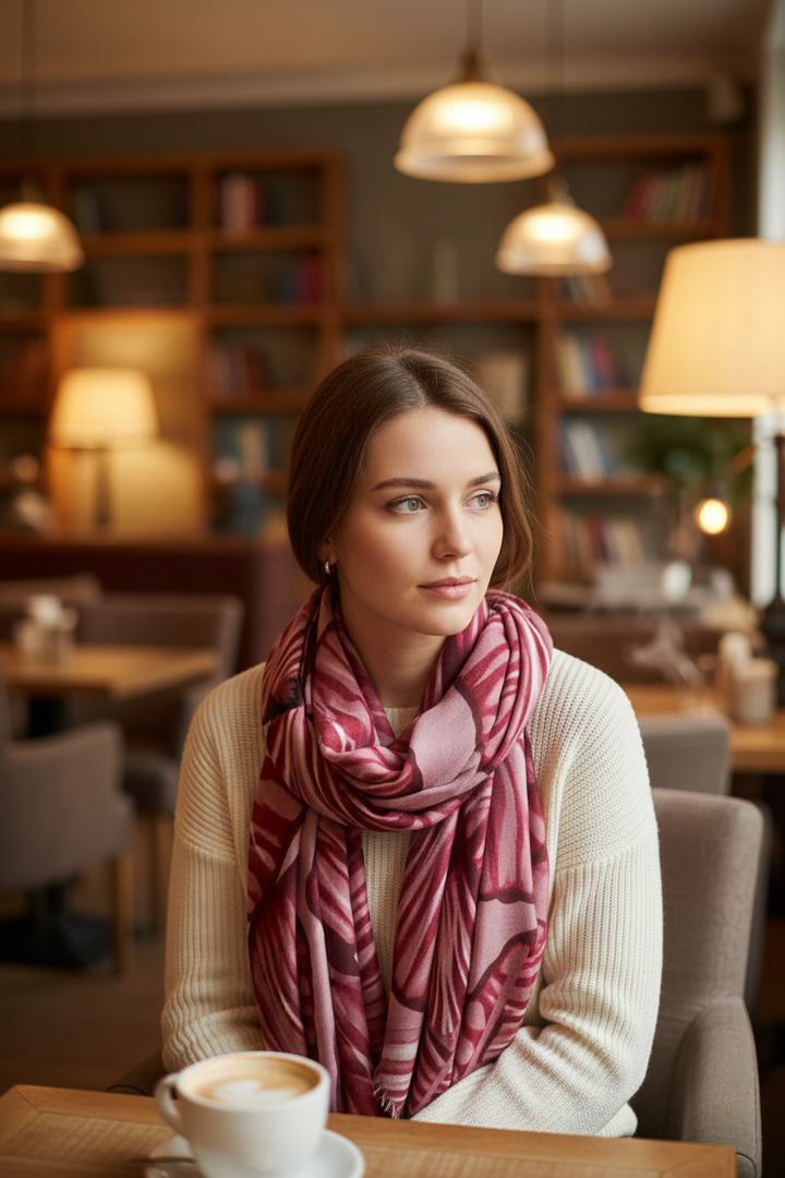Red Scarf - Café
