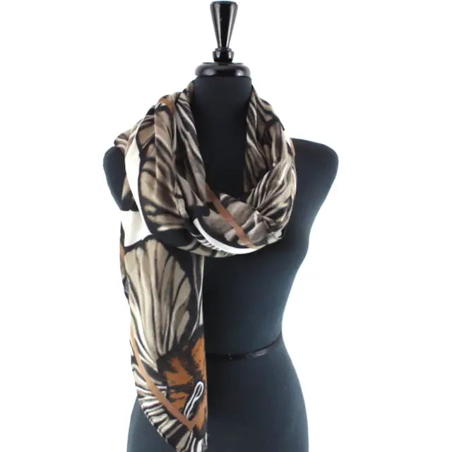 Khaki Scarf Pretty Persuasions s25208-02