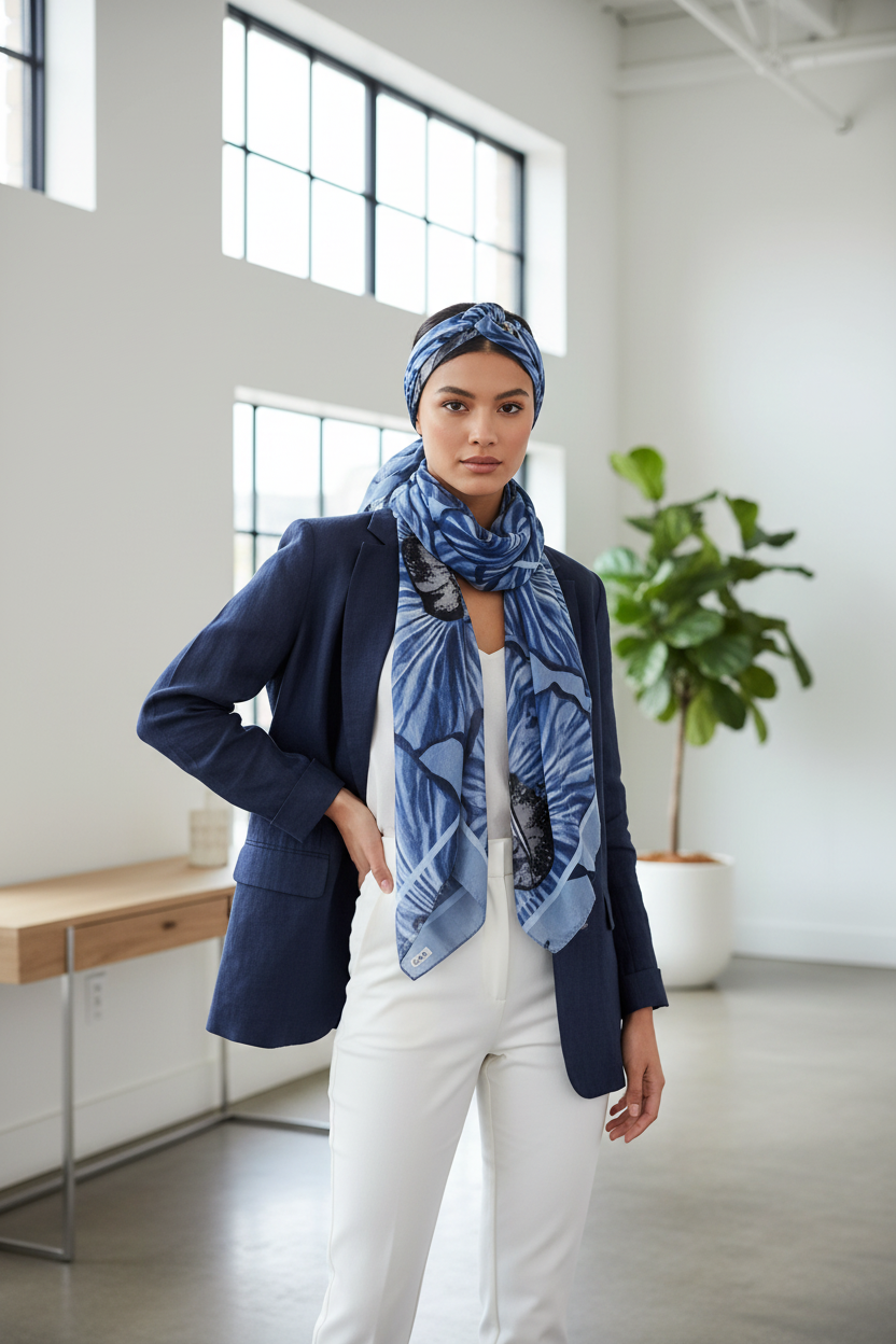 S25208-06 Look 2 - Hair Wrap