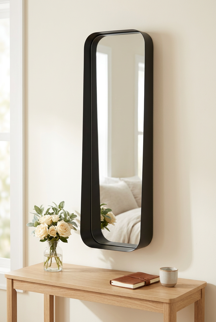 Large Standing/Hanging Mirror/Shelf Melrose 840003915402