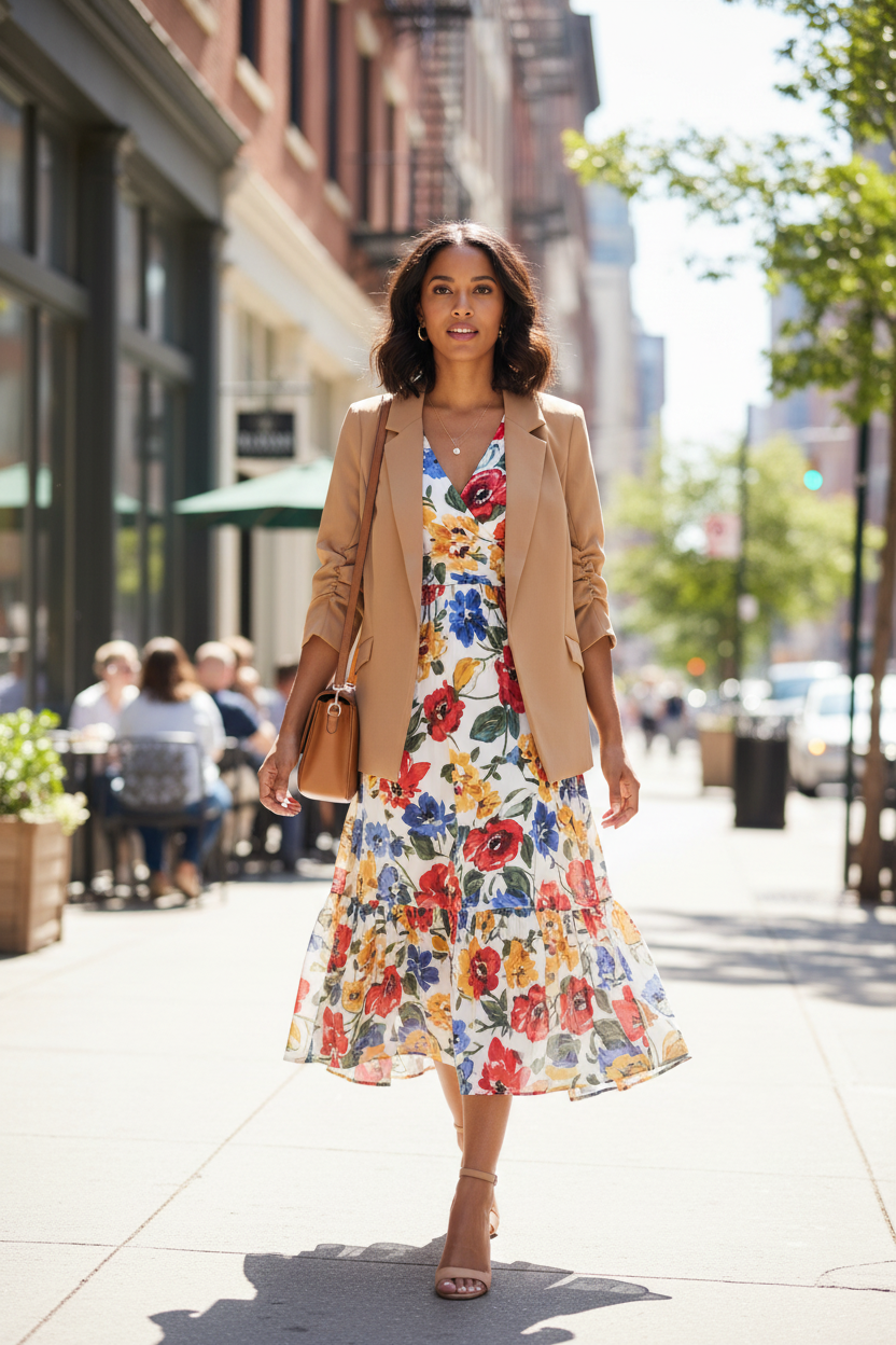 Variation 2 - Floral Dress