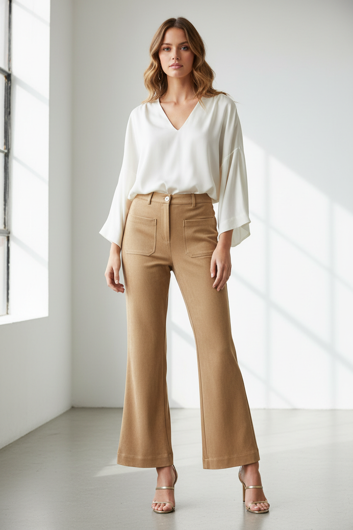 Variation 3 - Ivory Blouse